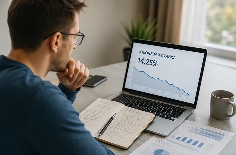 Ключевая ставка 14,25% и её влияние на ипотеку